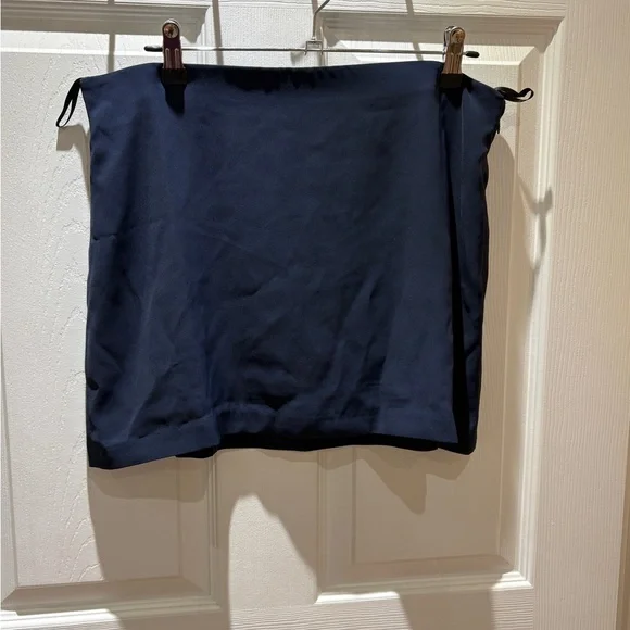 Aritzia Navy Mini Skirt - Picture 5 of 8